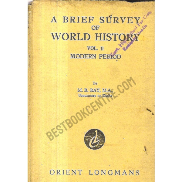 A Brief Survey of World History Volume 2 [1st edition]